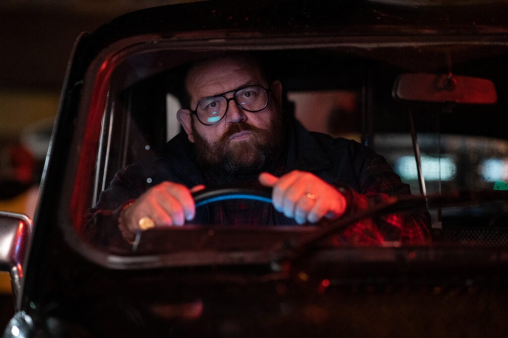Nick Frost Black Cab