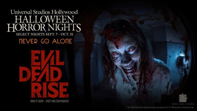 EVIL DEAD RISE Coming To Universal Studios Hollywood’s Halloween Horror Nights