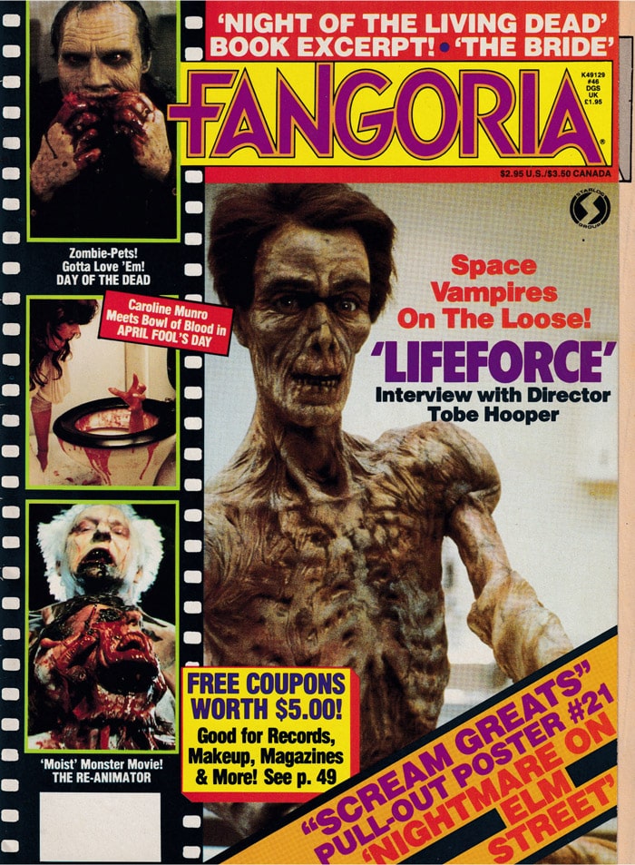 FANGORIA #46: Day of the Dead; Lifeforce; Re-Animator » FANGORIA