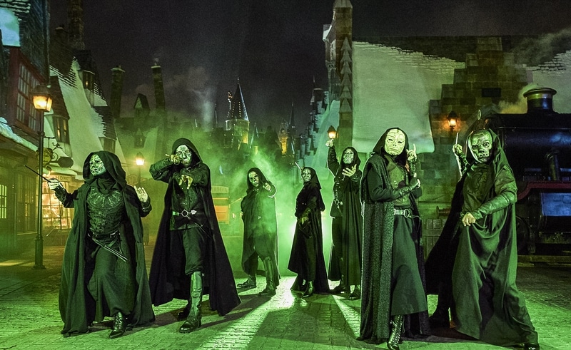 HHN 2022 at USH - Death Eaters
