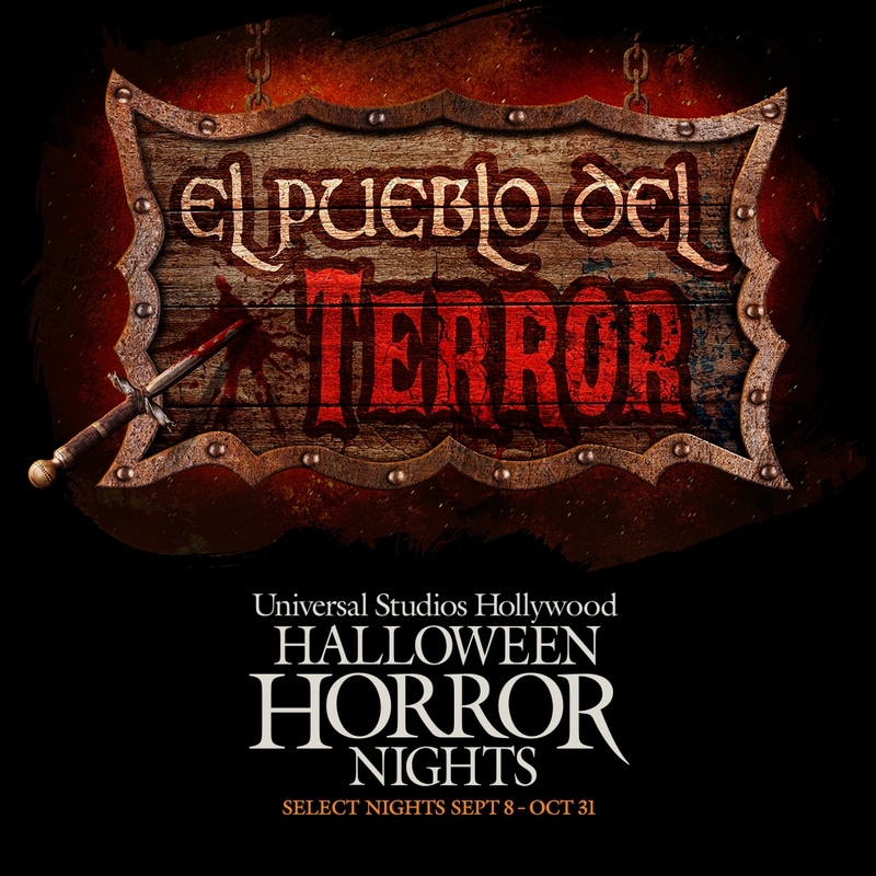 HHN 2022 at USH - El Pueblo de Terror