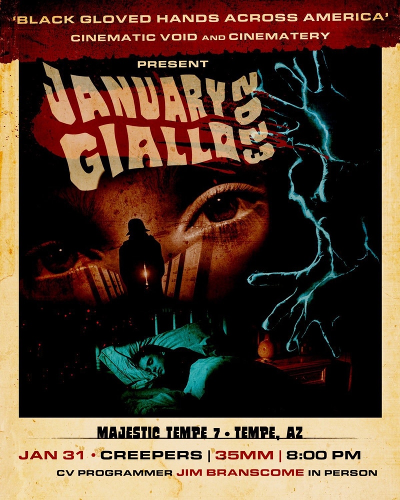 Majestic Tempe AZ January Giallo Poster