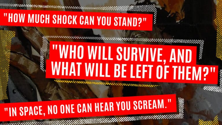 How Much Shock Can You Stand? Top Horror Taglines Across The Decades