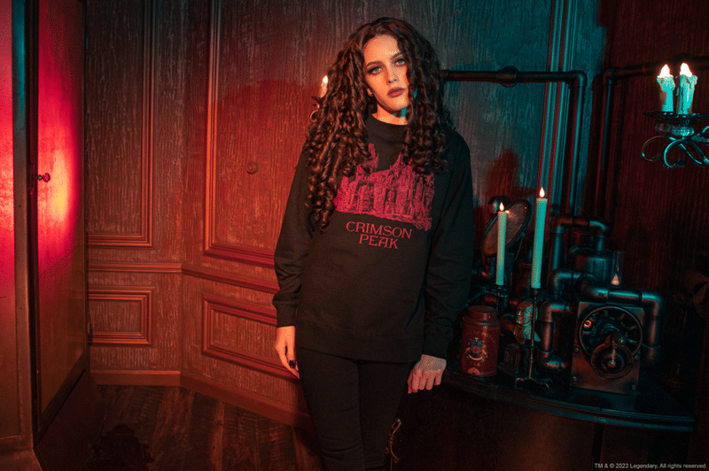 Crimson Peak Allerdale Hall Sweatshirt in Black XS-4X