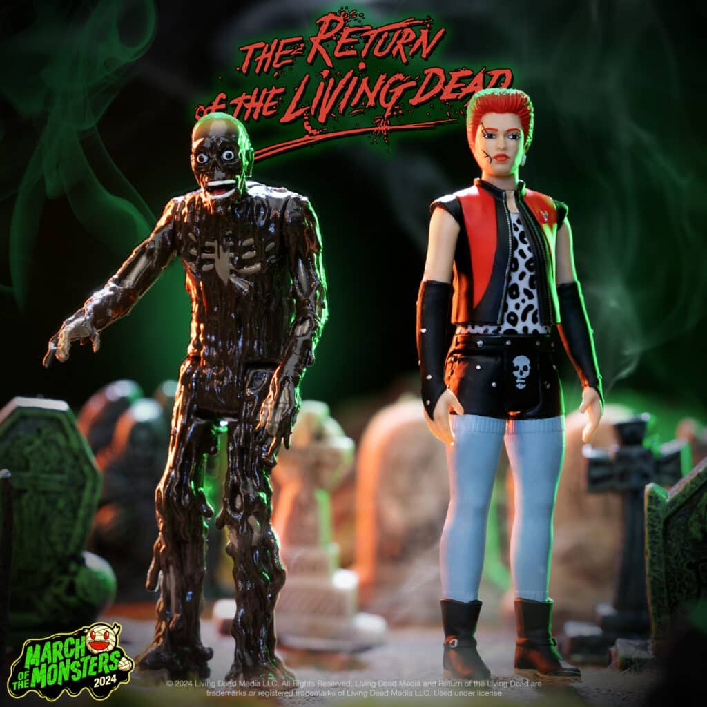Super 7 Releases New THE RETURN OF THE LIVING DEAD ReAction Figures