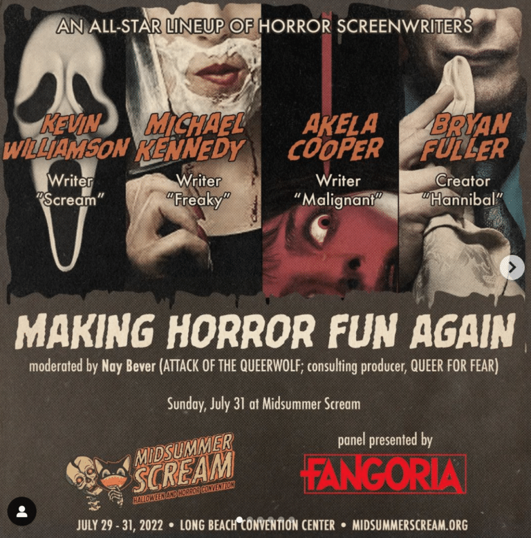 FANGORIA X Midsummer Scream: Making Horror Fun Again Panel