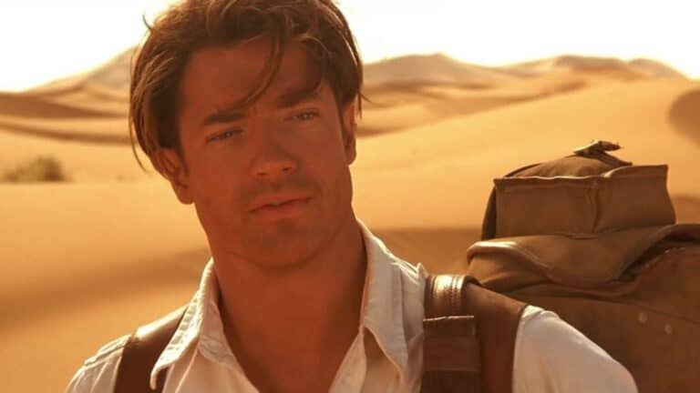 Brendan Fraser in THE MUMMY (Credit: Universal Pictures)
