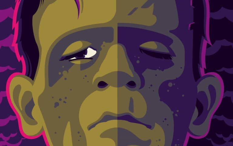 This Awesome FRANKENSTEIN Poster Deserves To Be On Your Wall