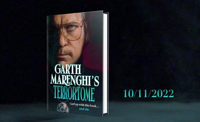 Garth Marenghi Is Back With A Brand-New Book, TERRORTOME
