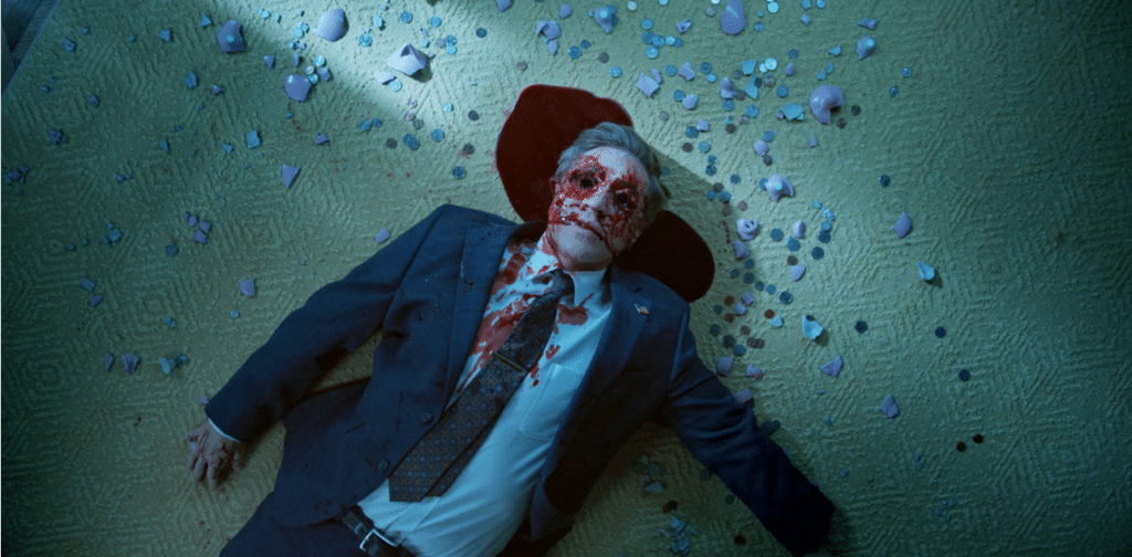 Chucky Season 3 Devon Sawa President eyes gouged