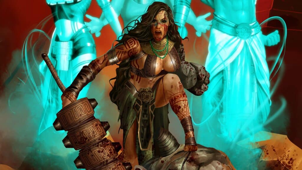 THE MAYAN EMPRESS Comic Brings The Blood, Guts And Gore - Vimarsana News