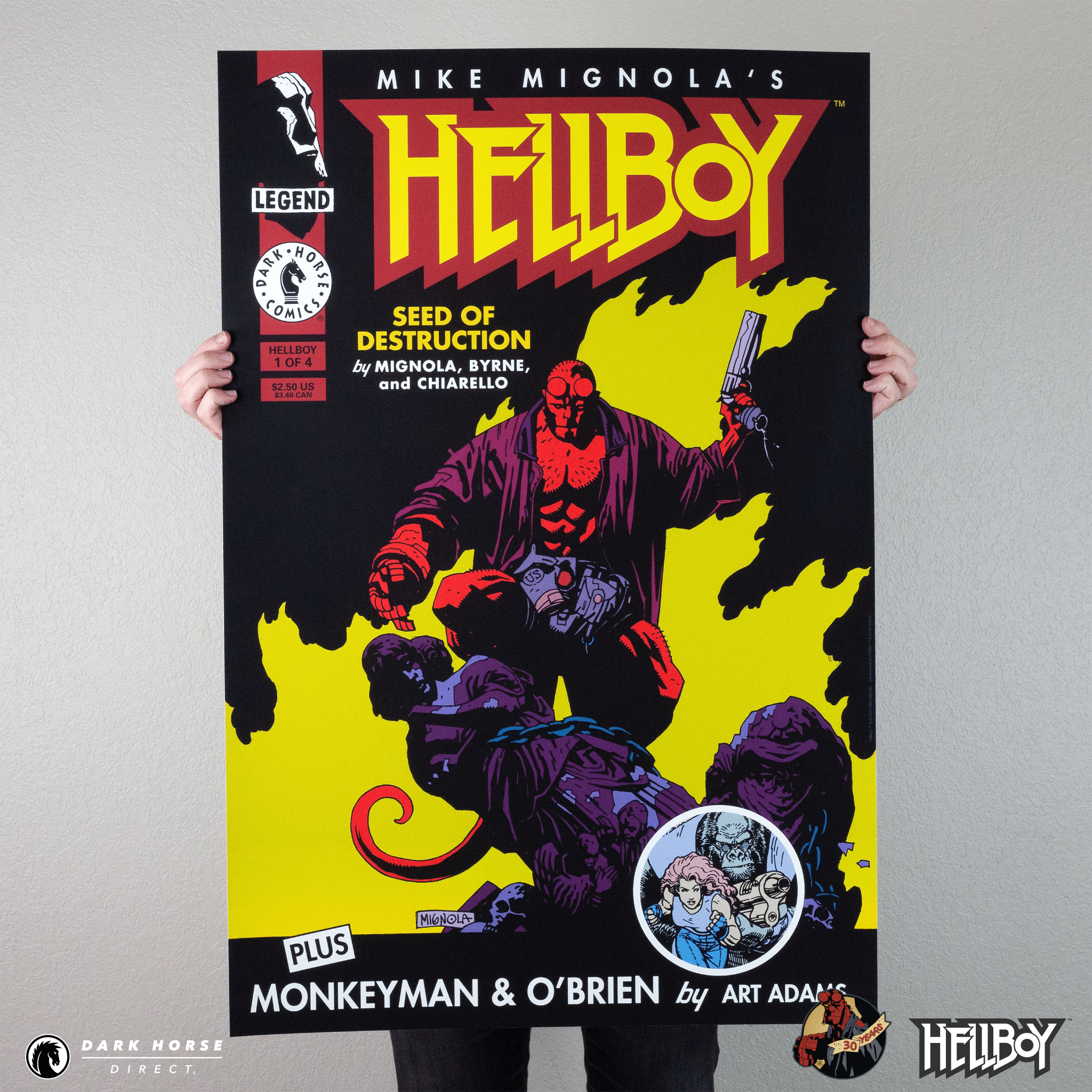 Exclusive: Celebrate HELLBOY’s 30th Anniversary With These Stunning Prints