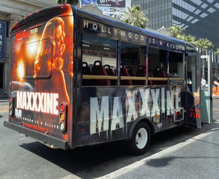 MAXXXINE Hollywood bus tour