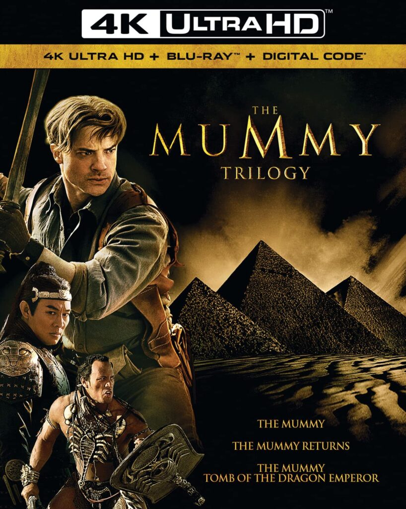 THE MUMMY TRILOGY - 4K ULTRA HD BLU-RAY DIGITAL 4K UHD