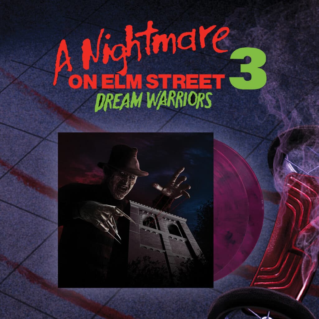 A Nightmare on Elm Street: Dream Warriors 40th anniversary vinyl - Mondo