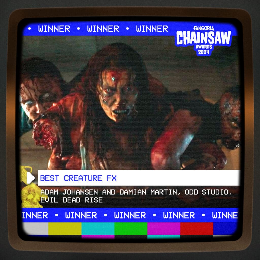 2024 FANGORIA Chainsaw Award winner Best Creature FX