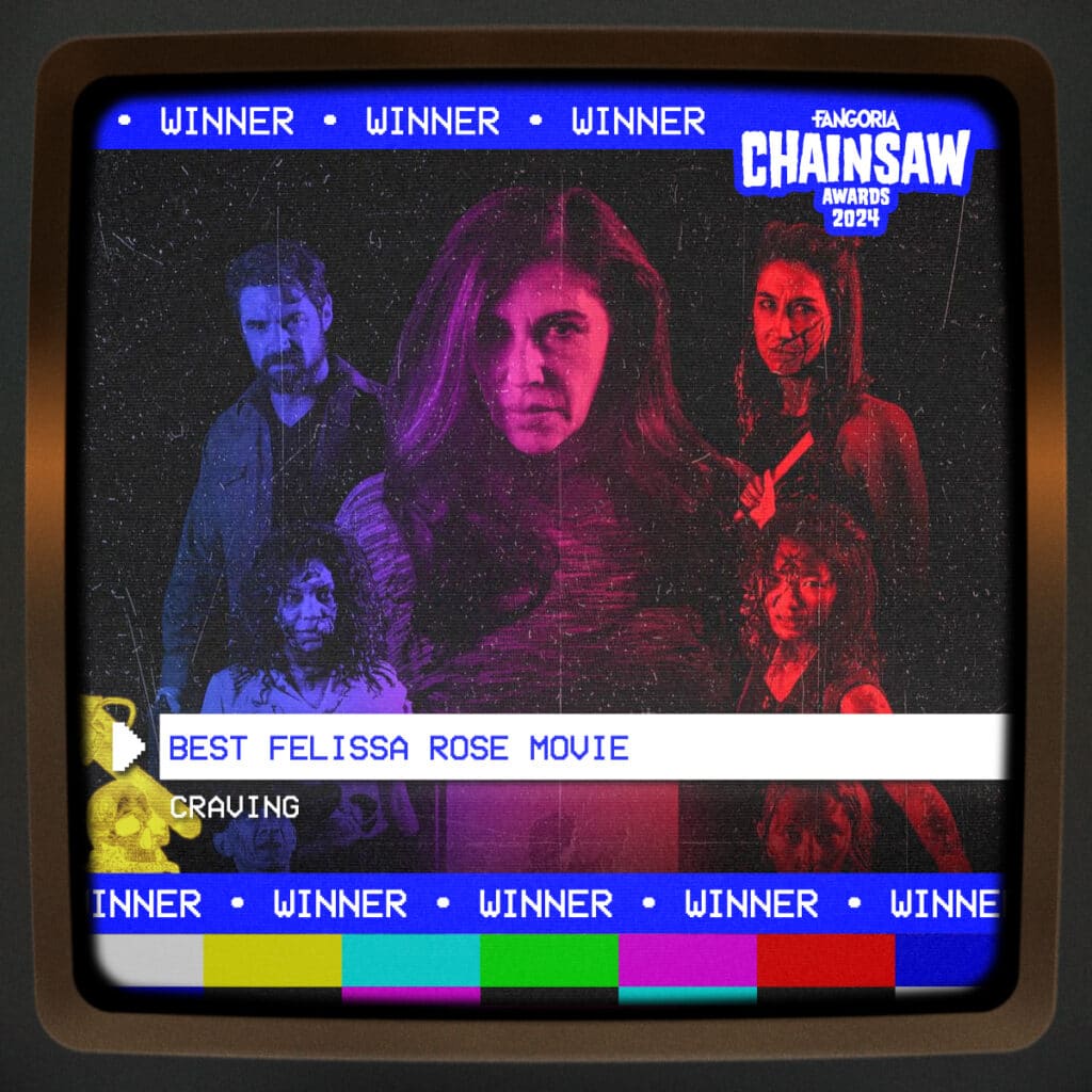 2024 FANGORIA Chainsaw Award winner Best Felissa Rose