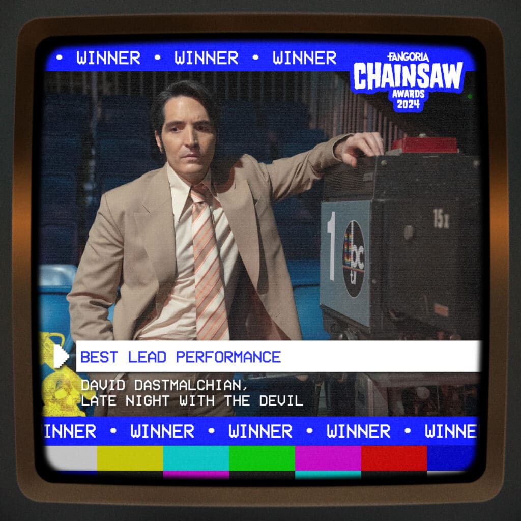 2024 FANGORIA Chainsaw Award winner Best Lead Performance