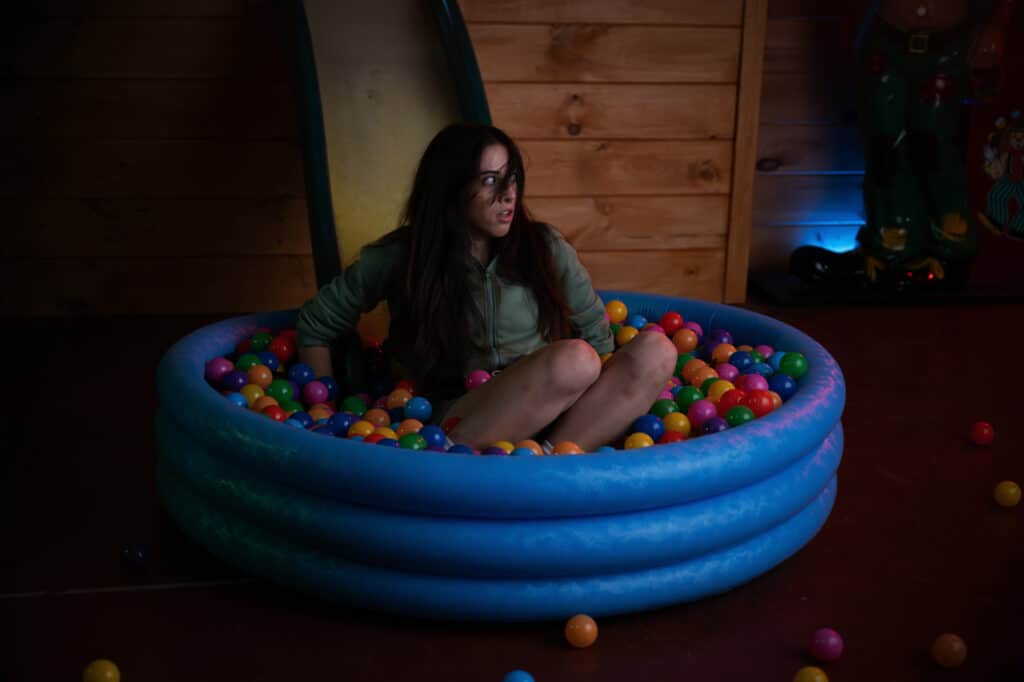 Scarlett James as Jamie All Photos are Copyright 2024 “Traction Park Massacre” - Terror Twins, LLC - All Rights Reserved