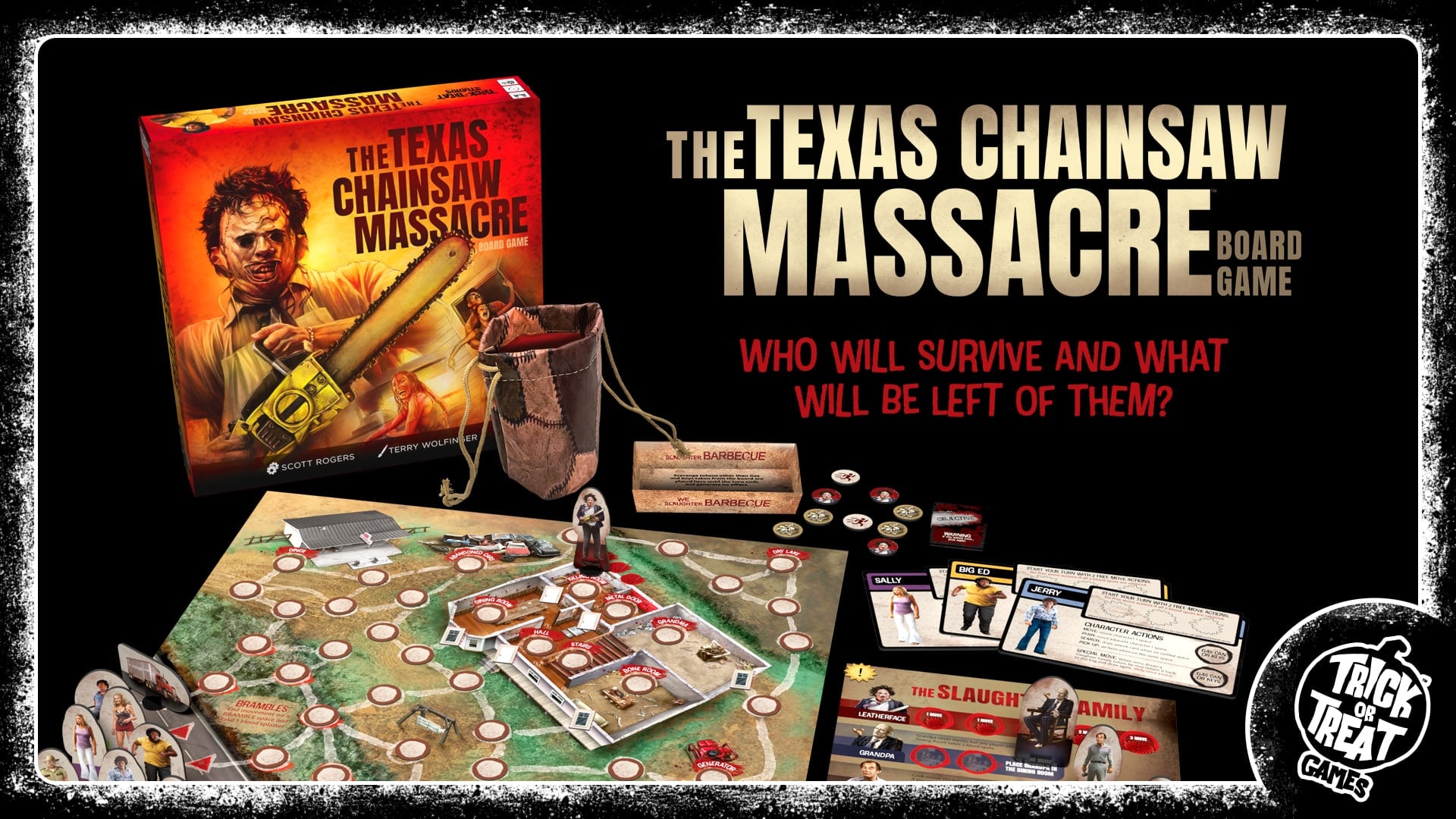 THE TEXAS CHAINSAW MASSACRE Board Game Is Off The (Meat) Hook!