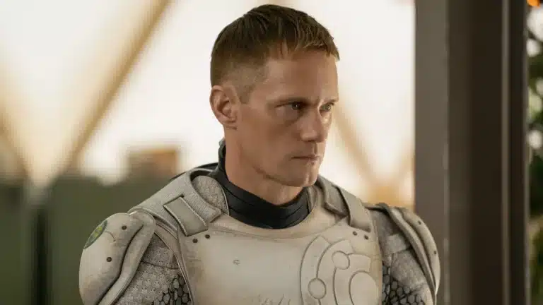 Alexander Skarsgård Is A MURDERBOT In First Look At Apple Sci-fi Series