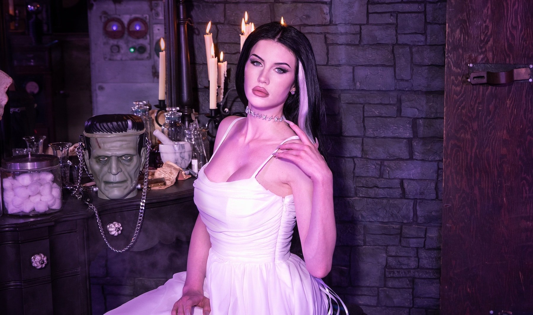 Dress Like The Queen Of The Monsters With Vixen’s New BRIDE OF FRANKENSTEIN Collection