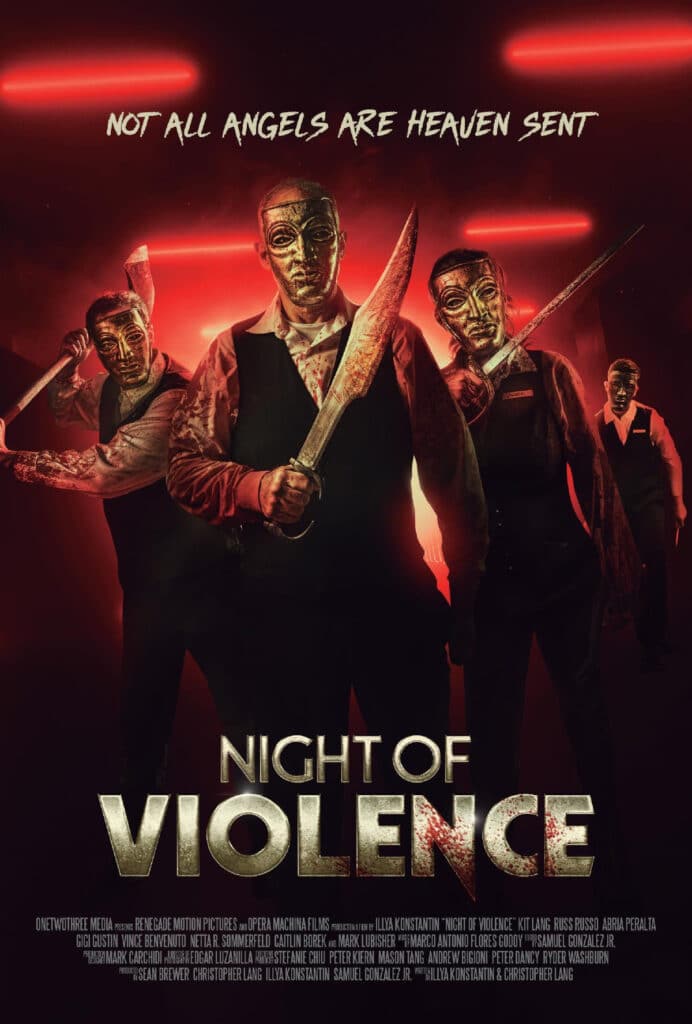 night of violence poster