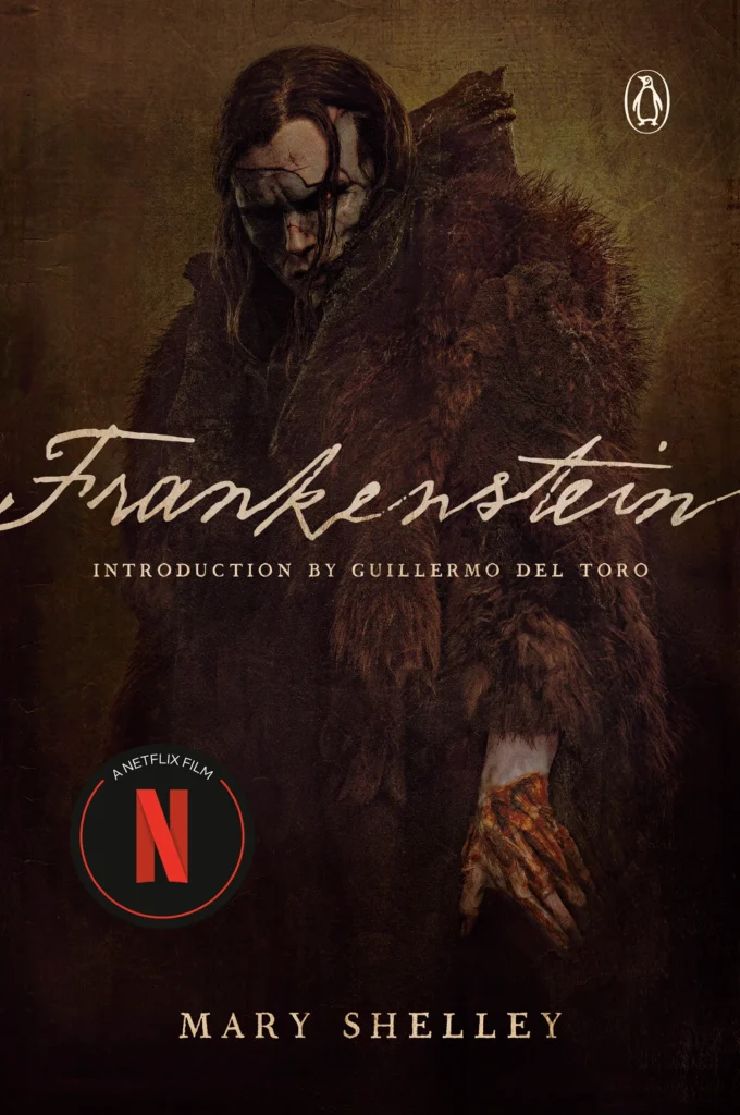 FRANKENSTEIN Netflix tie-in cover (Credit: Penguin Random House)