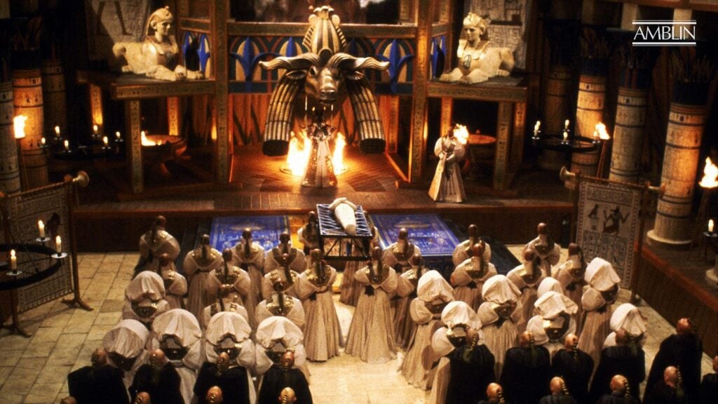 YOUNG SHERLOCK HOLMES death cult (Credit: Amblin)