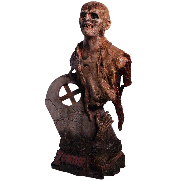 Fulci ZOMBIE Poster Bust (Credit: Trick Or Treat Studios)