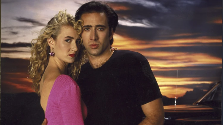 Laura Dern and Nicolas Cage in David Lynch's WILD AT HEART