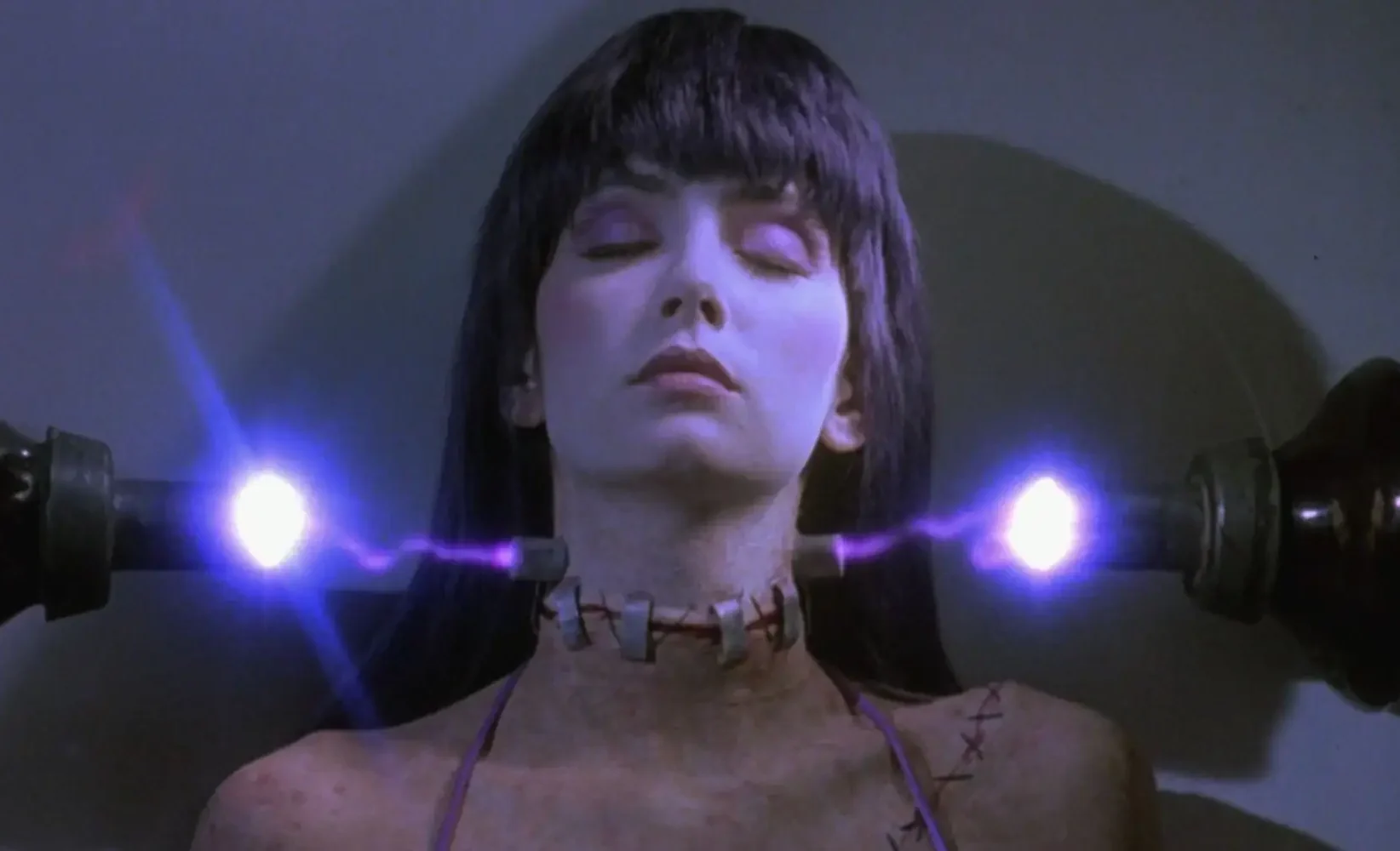 Patty Mullen in Frank Henenlotter's FRANKENHOOKER (Credit: IMDb)