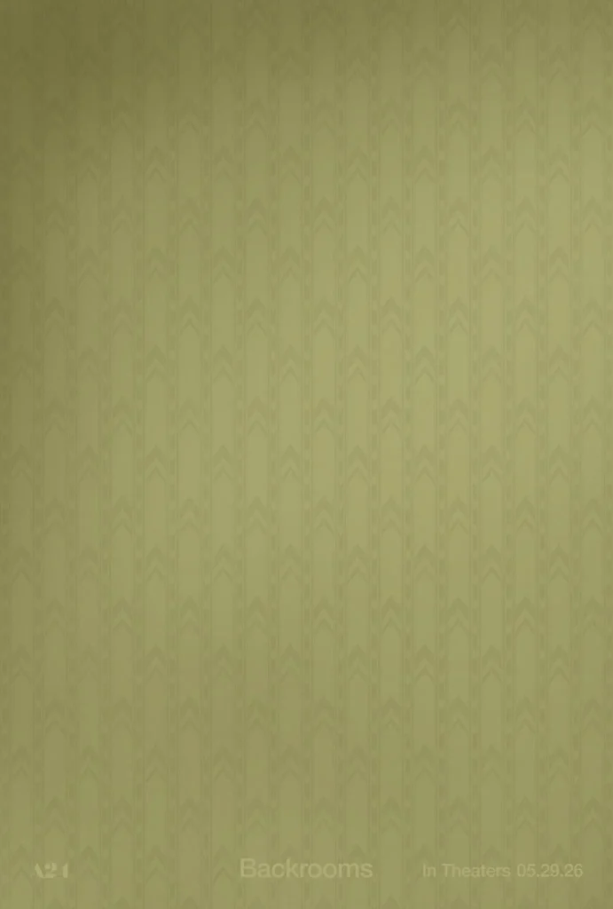 New poster for Kane Parsons' THE BACKROOMS (Credit: A24)