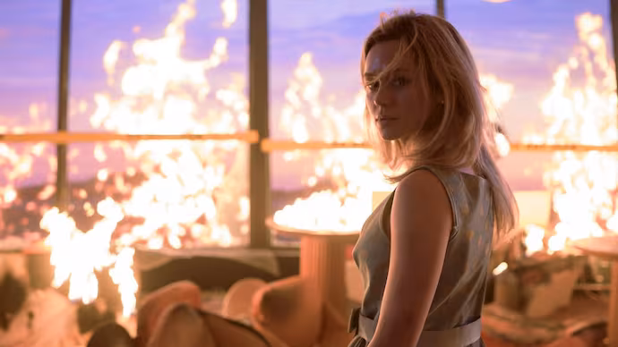 Brec Bassinger in FINAL DESTINATION BLOODLINES (Credit: Warner Bros. Pictures)