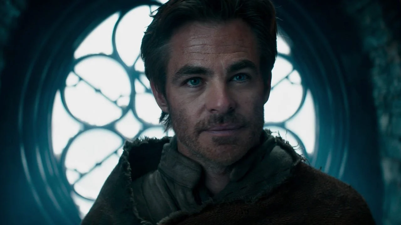 Chris Pine in DUNGEONS & DRAGONS: HONOR AMONG THIEVES (Credit: Paramount Pictures)
