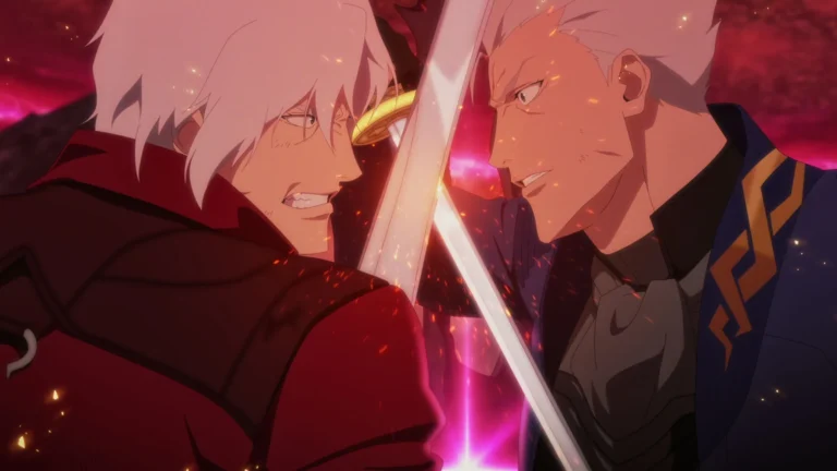 It's Dante vs Vergil in DEVIL MAY CRY Season 2 (Credit: Netflix)
