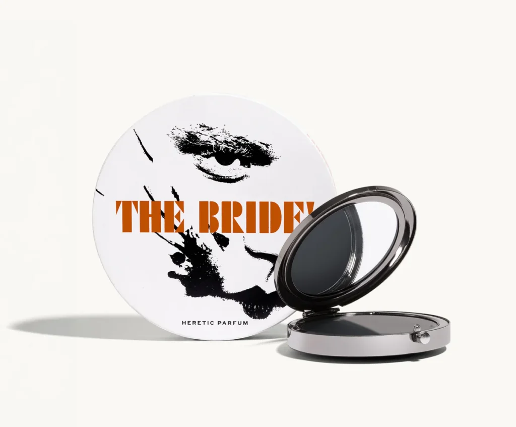 THE BRIDE ’til death solid perfume compact (Credit: Heretic Perfume)