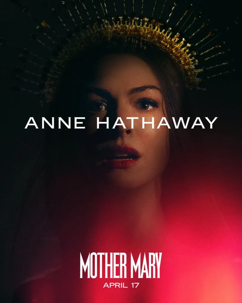 Anne Hathaway in David Lowery's MOTHER MARY (Credit: A24)