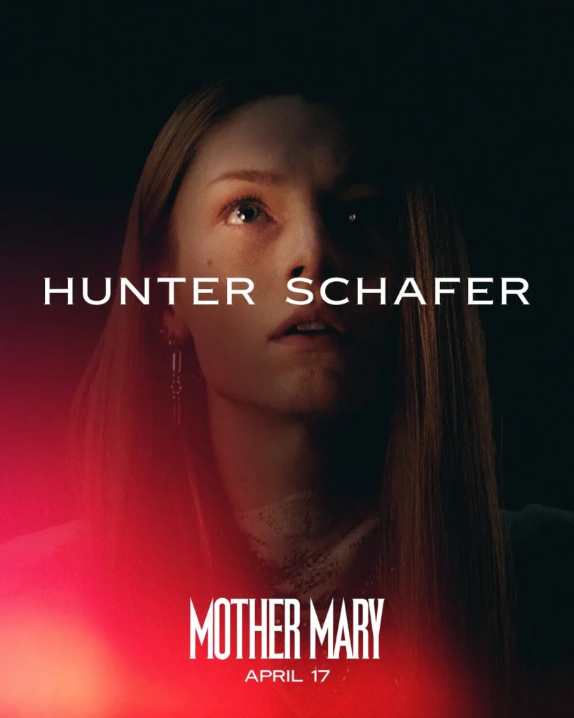 Hunter Schafer in David Lowery's MOTHER MARY (Credit: A24)