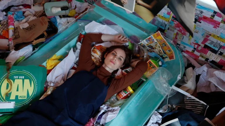 Sonja O'Hara in prep for THE SCORPION (Credit: Ashley Poole)