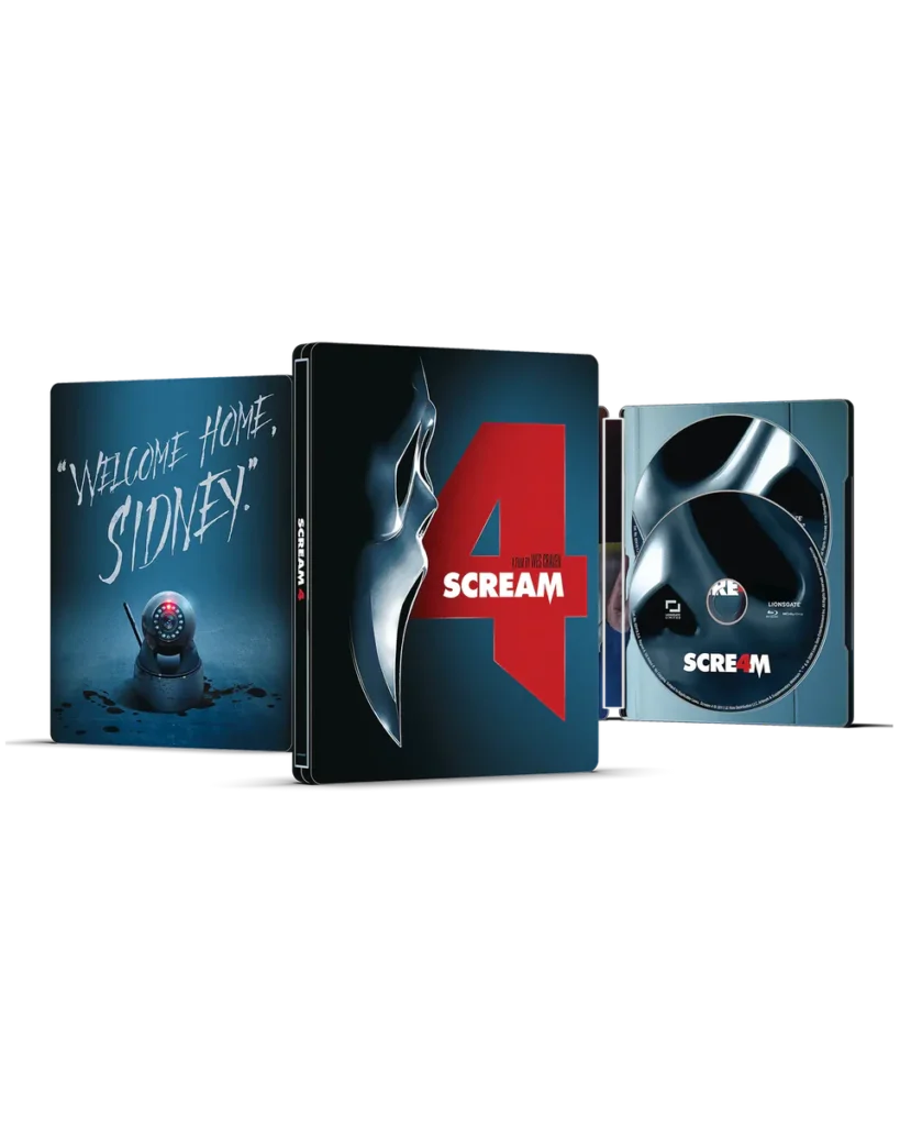 SCREAM 4 4K SteelBook (Credit: Lionsgate Limited)