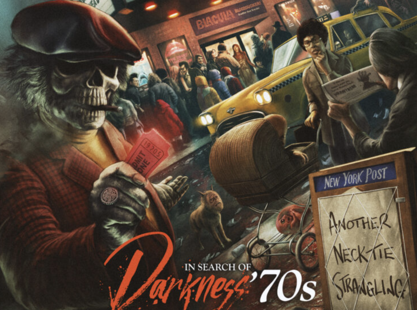 IN SEARCH OF DARKNESS '70s Poster Is Filled With Horror Easter Eggs