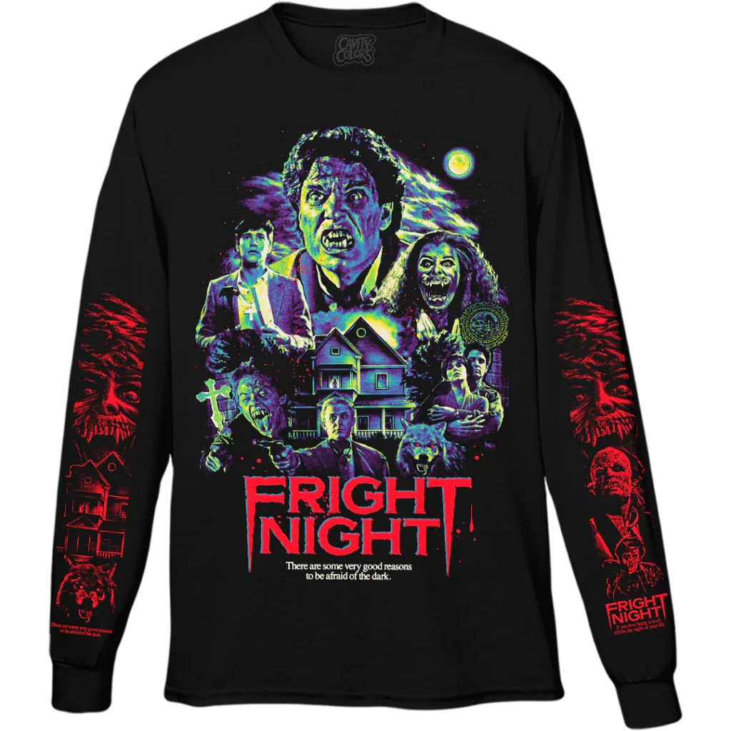 Fright Night There Goes The Neighborhood Long Sleeve Shirt - Cavity Colors