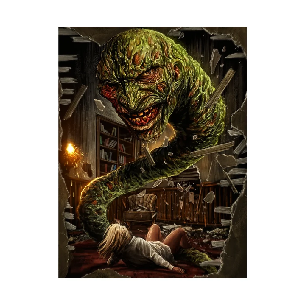 A Nightmare on Elm Street 3: Dream Warriors Freddy Snake 18 x 24 Poster - Gutter Garbs
