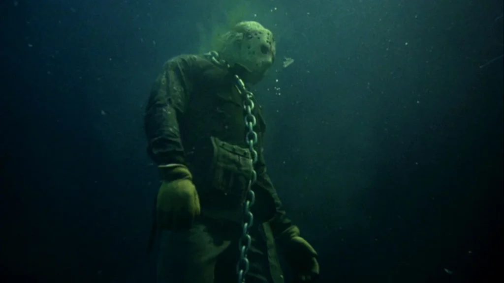 FRIDAY THE 13TH PART VI- JASON LIVES underwater