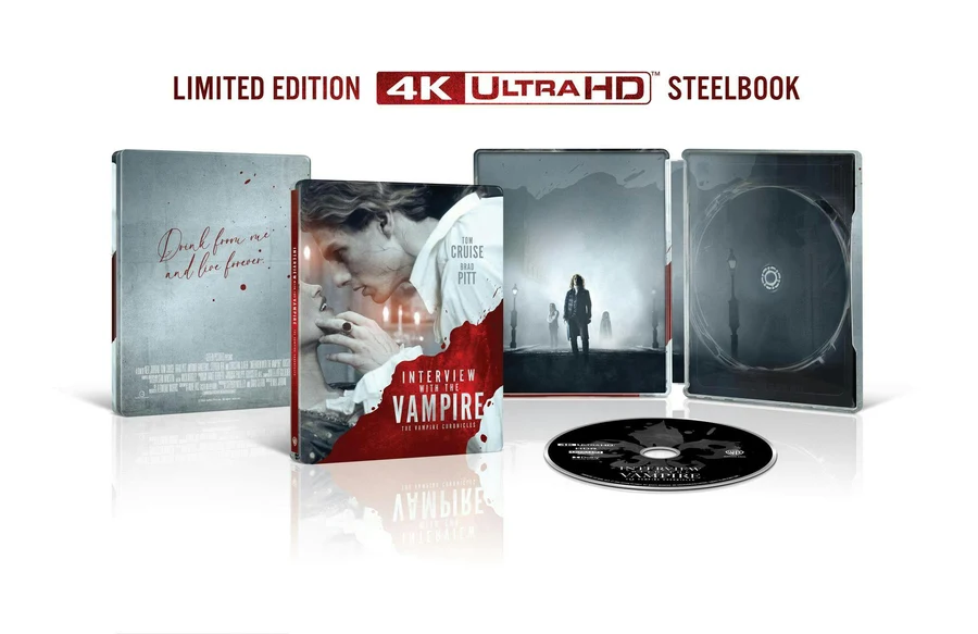 Interview with the Vampire (Limited Edition 4K Ultra HD Steelbook + Digital) - Warner Bros. Discovery Home Entertainment