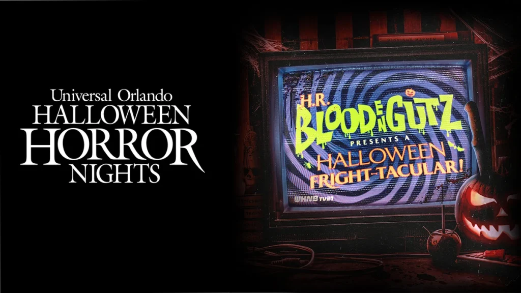universal orlando halloween horror nights original houses 2026 H.R. Bloodengutz Presents- A Halloween Fright-Tacular!