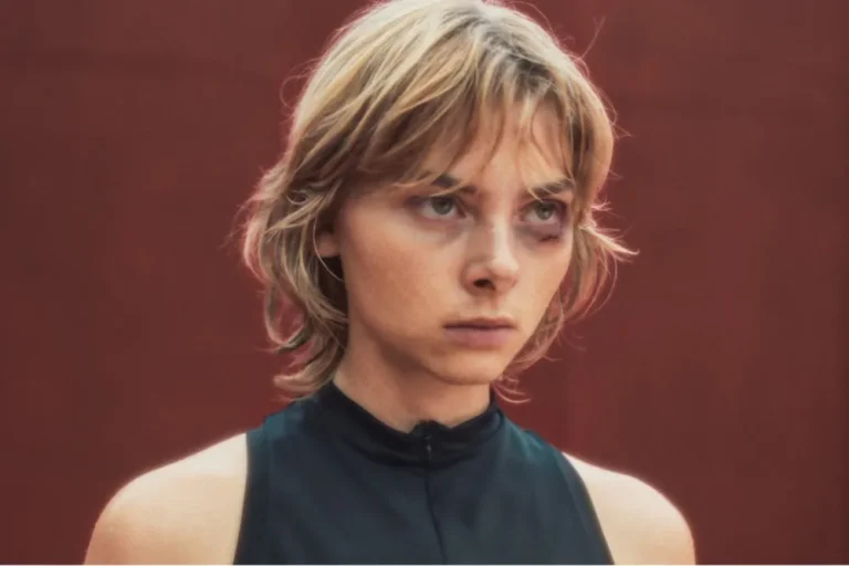 Sandra Guldberg Kampp as Sophie in BLOODY TENNIS.