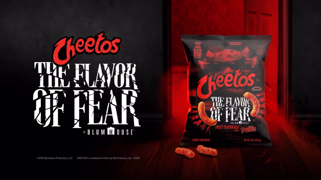 Flavor of Fear Sweet Phantom Heat Puffs - Cheetos x Blumhouse
