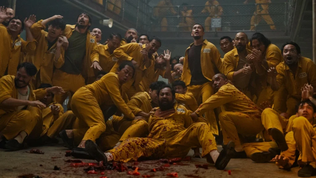 The inmates of GHOST IN THE CELL. (Credit: Well Go USA)